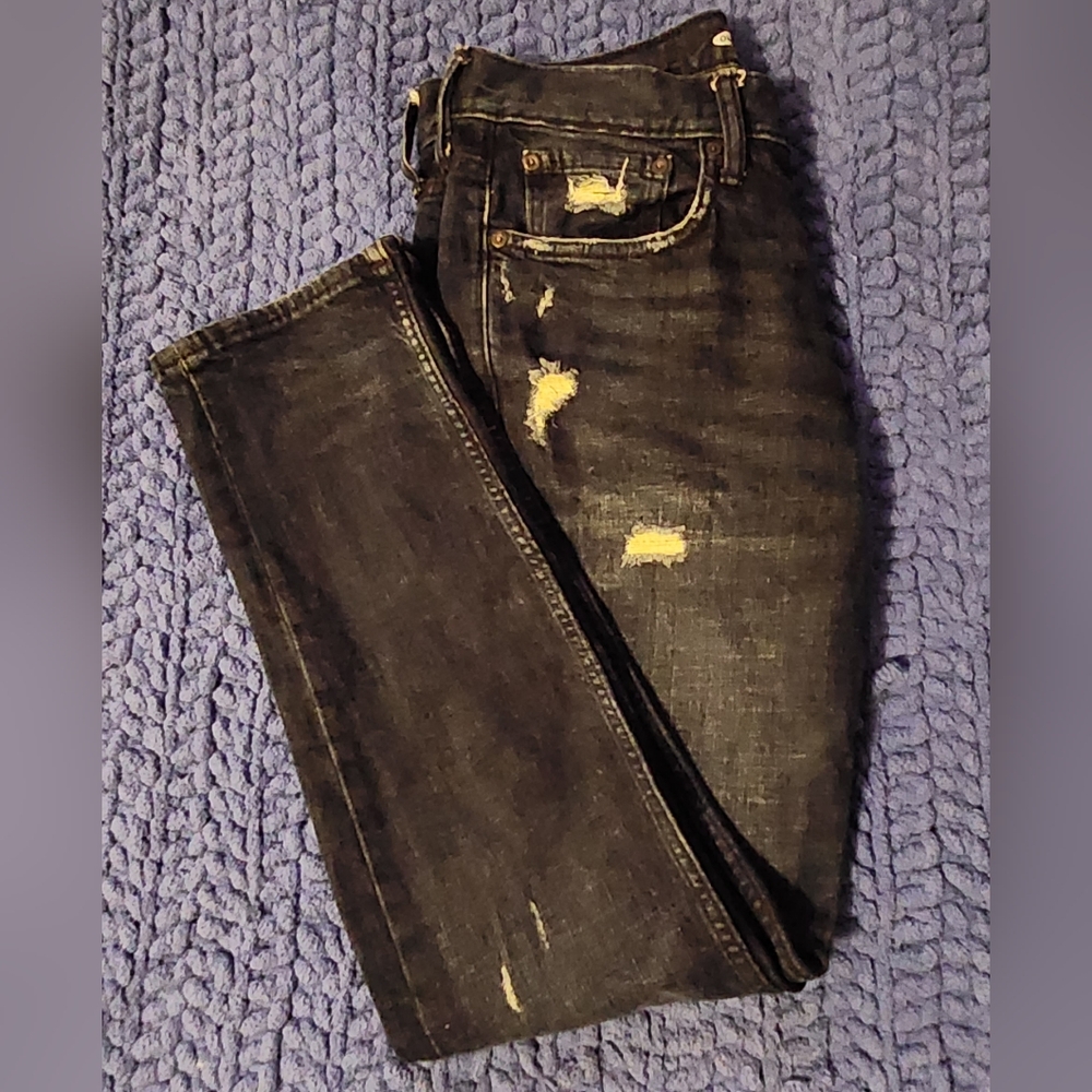 Women's Distressed Old Navy Jeans